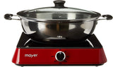 Mayer Induction Cooker With Free Pot Red