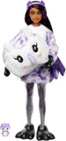 Barbie Cutie Reveal Snowflake Sparkle Series Plush Owl Doll, 10 Surprises Including Mini Pet and Color-Change