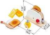 HAPE E3148 PopUp Toaster Wooden Kitchen Playset