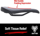 WTB Volt Bike Saddle | Comfortable Mountain Bike Seat | Durable, Contoured MTB Seat for Gravel, Trail, and Enduro