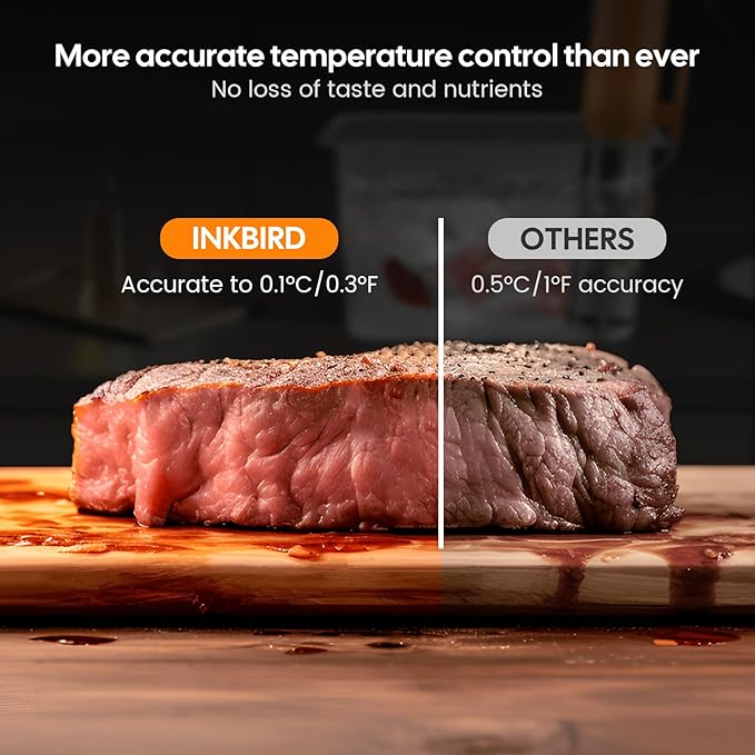 INKBIRD WiFi Sous Vide Machine ISV-101W 1000 Watts