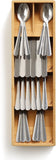 Joseph Joseph 85168 DrawerStore Cutlery Organiser, Bamboo