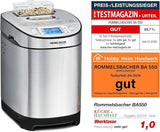 Rommelsbacher Ba550 Bread Maker, Clear, BA550