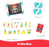 PlayShifu Doctor Kit for Kids – Tacto Doctor | Tech-Powered Pretend Playset with 12 Tools & 3 Games