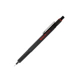 rOtring 600 Mechanical Pencil HB 0.7 mm, Hexagonal Barrel, Black (Made In Japan)