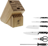 Zwilling JA Henckels 35666000 Professional S Knife Block Set 7 Piece Black