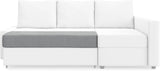 MASTERS OF COVERS Snug Fit Friheten Slipcover For IKEA Friheten With Chaise Corner Cover Sofa Bed Cover Sectional Slipcover Replacement Light Grey