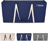 GoSports 4 x 2 ft Canvas Cornhole Carrying Case - Navy Blue