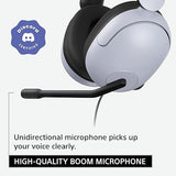 Sony-Inzone H3 Wired Gaming Headset, Over-ear Headphones with 360 Spatial Sound, MDR-G300,White