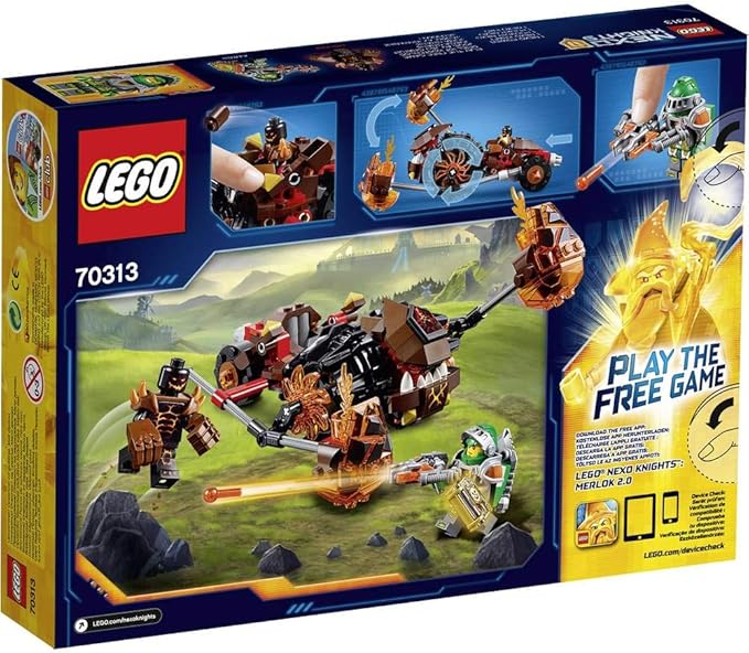 LEGO NexoKnights Moltor’s Lava Smasher 70313