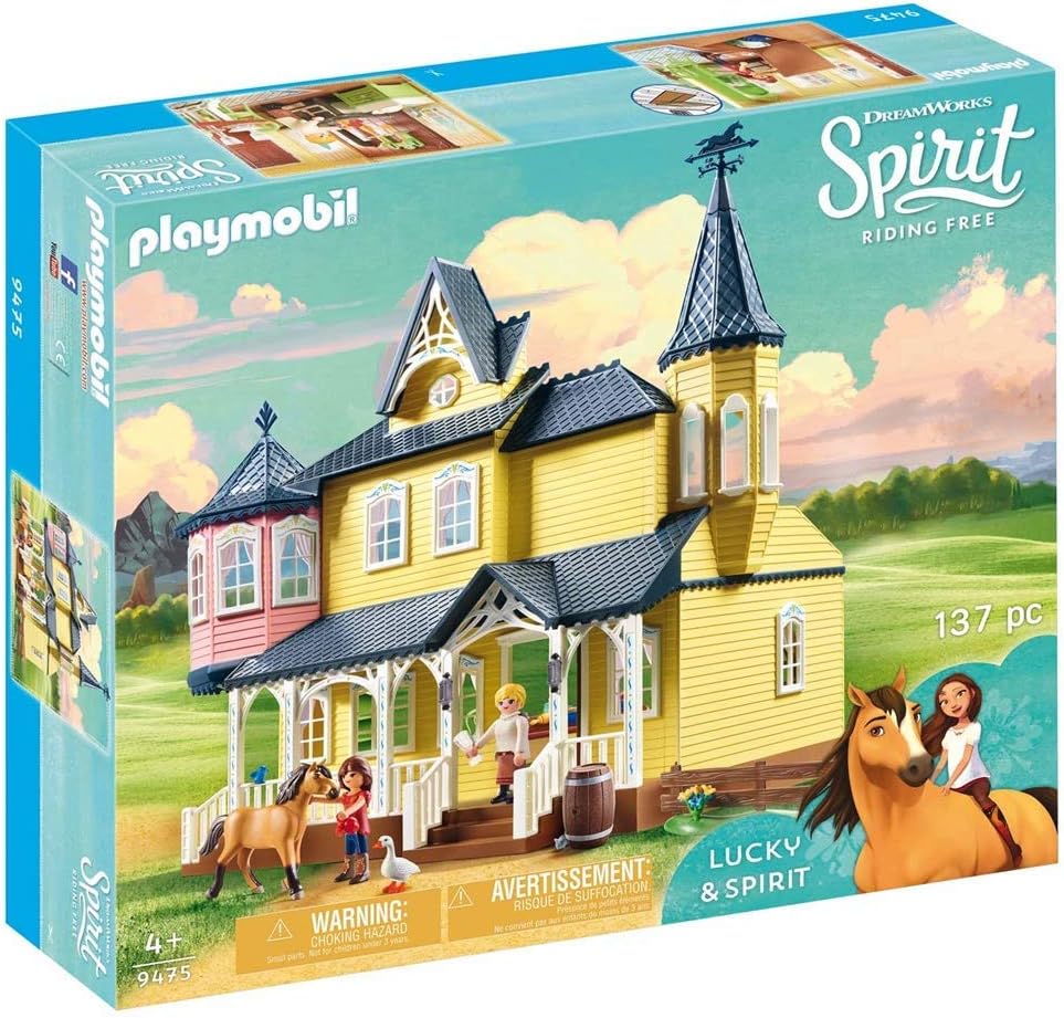 PLAYMOBIL 9475 Spirit Riding Free Luckys House Playset Main image
