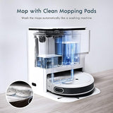 Yeedi Mop Station 2-in-1 Robot Mop and Vacuum Cleaner, Automatic Washing of Mops, Pressure Impregnated Mops, 2500 Pa, Visual Navigation, Carpet Detection