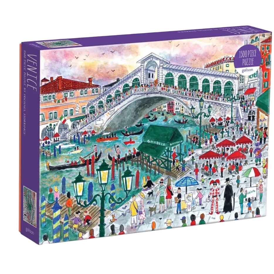 Galison Michael Storrings Venice 1500 Piece Puzzle