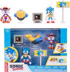Sonic The Hedgehog 2.5" Action Figures Super Stars Diorama Playset