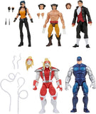 Marvel Legends Series Wolverine 5-Pack, Includes Marvel's Omega Red, Marvel's Cyber, Marvel's Callisto, Jason Wyngarde, 13 Accessories,F1122