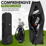 DAREKUKU Golf Travel Bag With Wheels