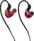 NAKAMICHI D002 DUAL DRIVER IN-EAR-MONITOR EARPHONE (RED)