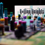 Rolling Heights - Alderac Entertainment Group, Construction City Building Board Game Set in The 1920's, Roll Your Meeples - Build The City, Ages 14+, 2-4 Players, 60+ Minutes