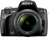 Sony Alpha A230 10.2MP DSLR Camera With 18-55mm Kit Lens
