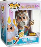 Funko FU39692 POP! Disney: #570 King Triton Jumbo Vinyl Figure