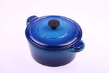 Fontignac Cocotte Roasting Pan, Cast Iron, Round, 24 cm, 3.6 L, with Lid, Induction, Cast Iron, Pan, Casserole