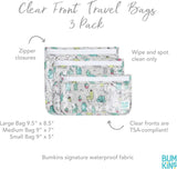 Bumkins Travel Bag, Cactus, 3ct (L: 9.5"X 8.5"; M: 9"x7"; S: 9"x5")