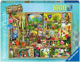 Ravensburger The Gardener's Cupboard - 1000 Piece Jigsaw Puzzle for Adults | Unique Piece Design | Anti-Glare Surface Technology | FSC Certified Materials