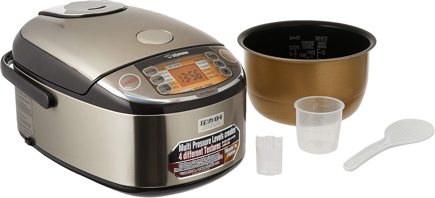 Zojirushi NPHRQ10 IH Pressure Rice Cooker 1.0L Secondary image