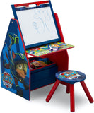 Delta Children Kids Easel and Play Station – Ideal for Arts & Crafts, Homeschooling and More, Nick Jr. PAW Patrol - Greenguard Gold Certified, Drawing