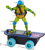 Teenage Mutant Ninja Turtles: Mutant Mayhem Leonardo on a Skateboard with Accessories by Playmates Toys