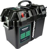 Newport Vessels Smart Trolling Motor Battery Case With USB DC Ports Black M 23M1000401