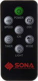Sona 46in Remote Slim Tower Fan SFT 1719