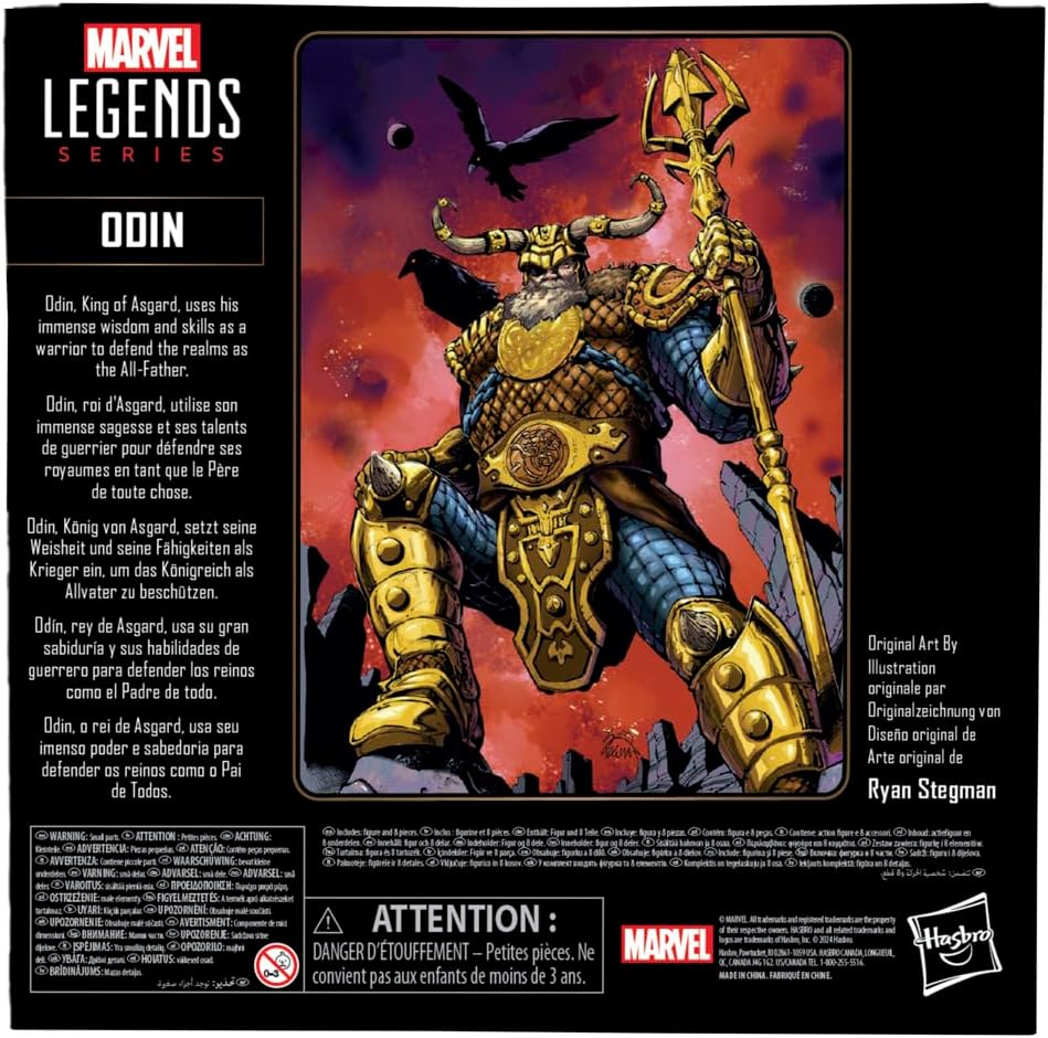 Marvel Legends Series Odin Deluxe Marvel 85th Anniversary Comics Collectible 6inch Action Figure