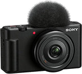 Sony ZV-1F Vlog Camera for Content Creators and Vloggers (Black)