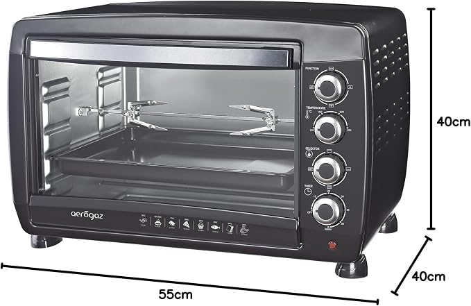Aerogaz AZ-452TRC Electic Oven with 5 Heating Selector, 45L Secondary image