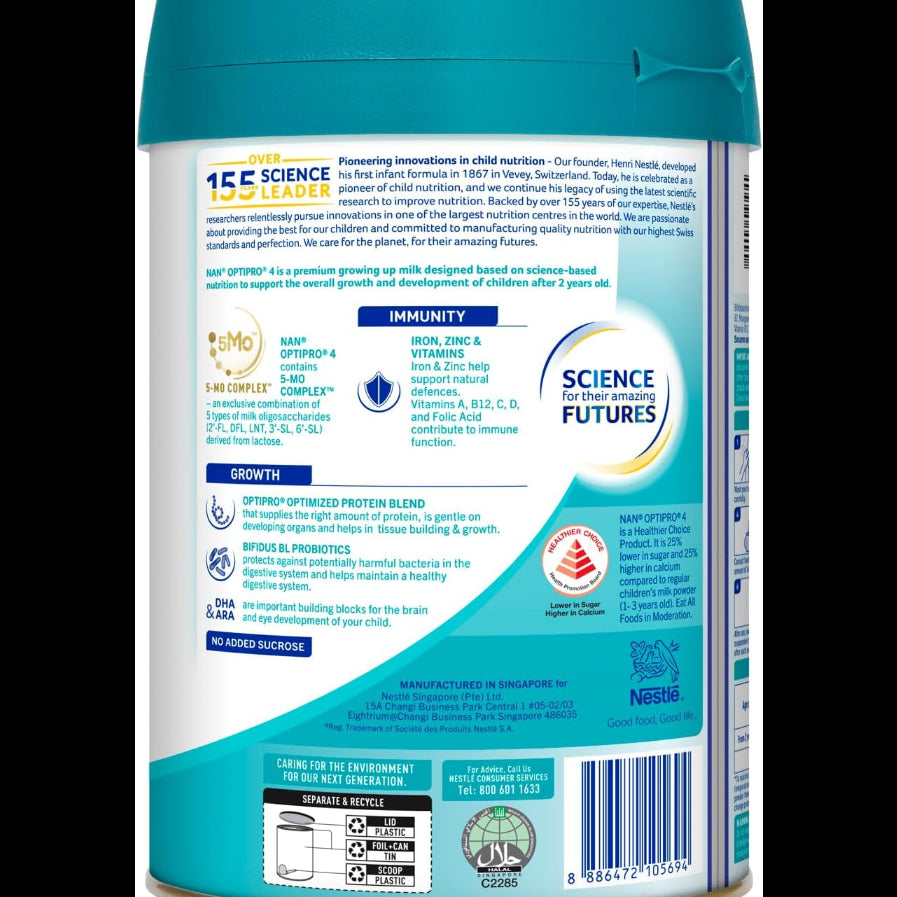 Nestle NAN Optipro 4 Can Top 850 Grams