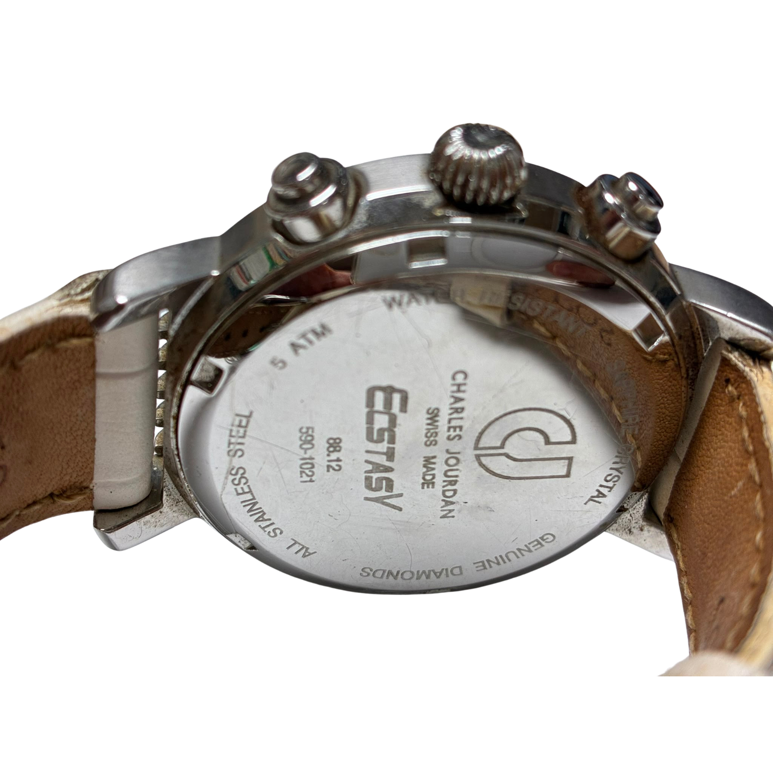 Charles Jourdan 8812 Diamond Ecstasy Chronometer Watch