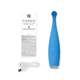 FOREO ISSA baby Gentle Sonic Toothbrush for Babies Aged 0 to 4 Bubble Blue