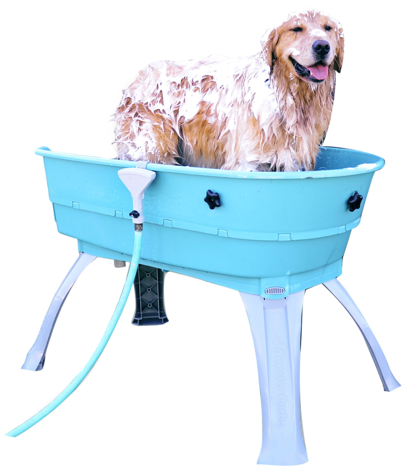 Booster Bath - Large Elevated Pet Bath, Large, Teal Main image