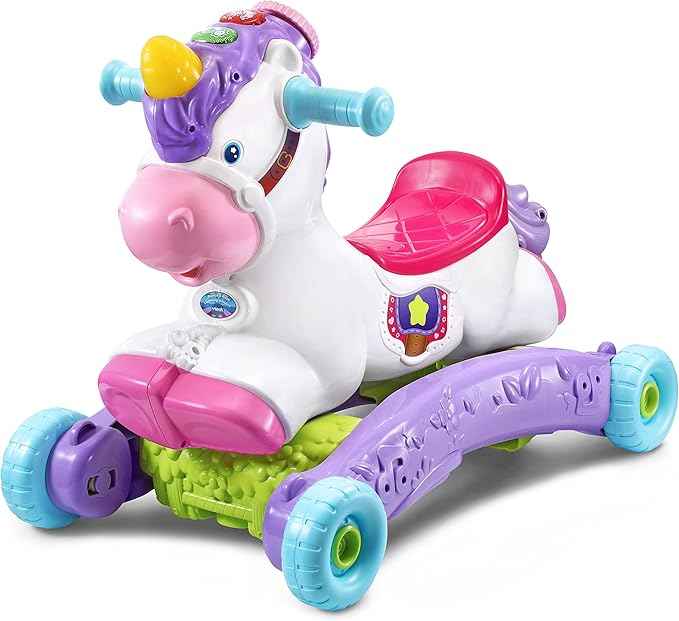 VTech 80-192303 Rock N Ride Unicorn Baby Toy