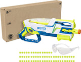 Nerf Hyper Bundle, Siege-50 Pump-Action Blaster, 65 Nerf Hyper Rounds