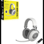 CORSAIR HS65 WIRELESS Wireless Gaming Headset For PC PS5 PS4 White CA9011286AP2