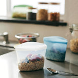 Stasher Silicone 1-Cup Bowl Food Storage Bag, Clear