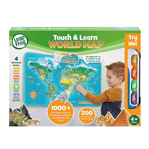 LeapFrog Touch & Learn World Map