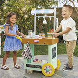 Little Tikes 658488 2-in-1 Café Cart-Role Kitchen Playset for Kids with 25+ Accessories & Interactive Features-Outdoor & Indoor Use-Encourages Imaginative & Active Play-for Girls & Boys Ages 3+