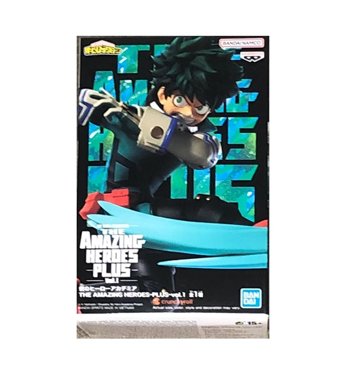 Banpresto - Figurine My Hero Academia - Izuku Midoriya The Amazing Heroes Plus Vol 1 10cm - 4983164192698