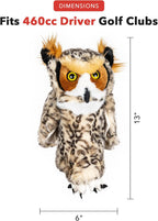 Daphnes Headcovers Owl Driver Headcover