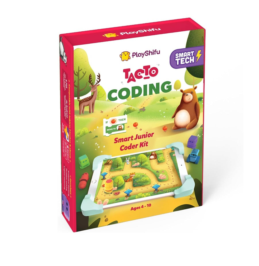 Shifu Play Tacto Coding (Kit + App) | Interactive STEM Toys - Visual Coding Games for Kids | Preschool Educational Toys | Early Programming | 4-10 Year Olds...