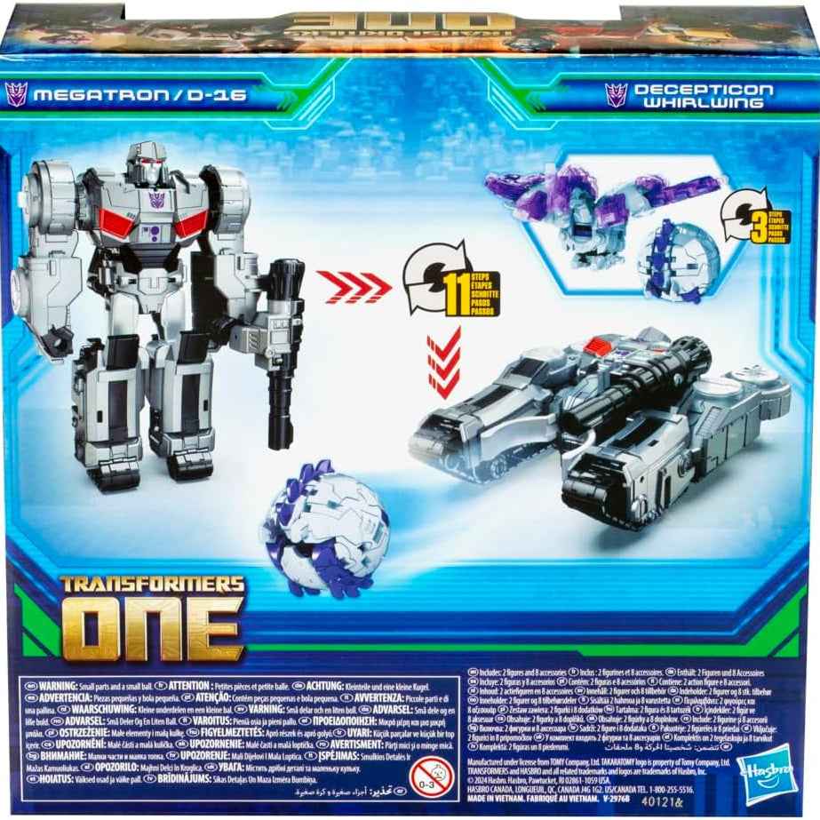 Transformers One Race And Blast Converting Action Figure 2 Pack