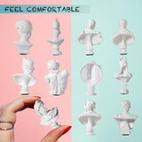LAGOM HOUSE Greek Bust Statue and Sculptures Set of 10 PCS Greek Bust Statue Decor Roman Resin Mini Greek Mythology Figurine Greek God Statue Bust Small for Decor/Gifts/Drawing